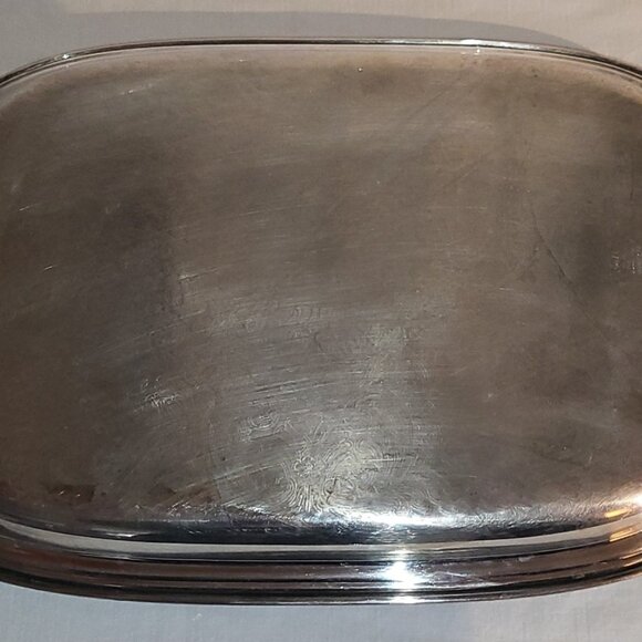 Vintage WM Rogers & Son 5 Piece Tea Coffee Set silver plated brass #1078 black - Picture 8 of 16